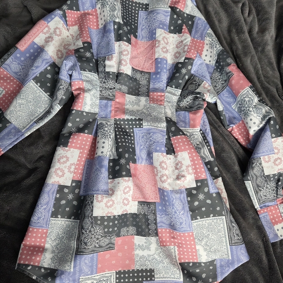 Cider Multicolor Patchwork Dress - Picture 3 of 4